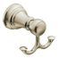 Weymouth Polished Nickel Double Robe Hook, YB8403NL