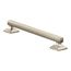 Voss Brushed Nickel 18" Designer Grab Bar, YG5118BN
