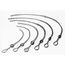 Woodhead 0.37-1.99" Flexible Eye, Half Single Weave/Half Double Weave, Closed Mesh, Galvanized Steel Pulling Grip, 35936