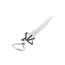 Woodhead 0.25-0.36" Flexible Eye, Single Weave, Closed Mesh, Junior Duty Galvanized Steel Pulling Grip, 35970