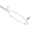 Woodhead 0.53-0.73" Single Eye, Single Weave, Closed Mesh, Galvanized Steel, Support Grip, 36567