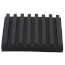 Rubber Anit-Vibration Pad, 2" x 2" x 3/8"