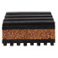 Rubber/Cork Anti-Vibration Pad, 2" x 2" x 7/8"