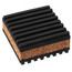 Rubber/Cork Anti-Vibration Pad, 2" x 2" x 7/8"