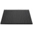 Rubber Anti-Vibration Pad, 6" x 6" x 3/8"