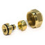 3/8" PEX-AL-PEX to EK20 Loop Fitting Assembly