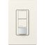Maestro Partial-On Dual Circuit Motion Sensor Switch, 6A Light, 120-277V, 1 Pole, Ground or Biscuit