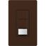 Maestro Partial-On Dual Circuit Motion Sensor Switch, 6A Light, 120-277V, 1 Pole, Ground or Brown