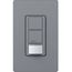 Maestro Partial-On Dual Circuit Motion Sensor Switch, 6A Light, 120-277V, 1 Pole, Ground or Gray