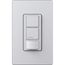 Maestro Partial-On Dual Circuit Motion Sensor Switch, 6A Light, 120-277V, 1 Pole, Ground or Palladium
