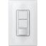 Maestro Partial-On Dual Circuit Motion Sensor Switch, 6A Light, 120-277V, 1 Pole, Ground or Snow