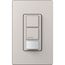 Maestro Partial-On Dual Circuit Motion Sensor Switch, 6A Light, 120-277V, 1 Pole, Ground or Taupe