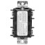 3P, 3-Phase, Black Manual Motor Short Toggle Switch, 30A (600V)