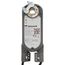 2 Pos./SPST SR 27 lb-in., 3 Nm, U-Bolt, Clip-In, Fire/Smoke Damper Direct Coupled Actuator w/ 2 Aux. Sw. (120-230V)
