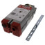 Two Position Damper Actuator w/ Spring Return and aux. switches (175 lb-in)