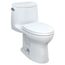Ultramax II 1.28 GPF One-Piece Elongated Toilet w/ CEFIONTECT Ceramic Glaze, SoftClose Seat, & Tornado Flush (Cotton White)