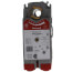 Two Position Damper Actuator w/ Spring Return and aux. switches for HVAC (88 lb-in)