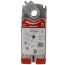 Two Position Damper Actuator w/ Spring Return and aux. switches for HVAC (88 lb-in)