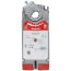 Two Position Damper Actuator w/ Spring Return and aux. switches for HVAC, 24v (175 lb-in)