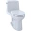 Eco Ultramax 1.28 GPF One-Piece Elongated Toilet w/ SoftClose Seat and E-MAX Flush System (Cotton White)