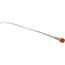 110V Amber Round Lens Indicating Light w/ Wire Leads, 104102