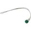 24V Green Round Lens Indicating Light w/ Wire Leads, 104110