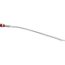 110V Red Round Lens Indicating Light w/ Wire Leads, 104113