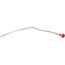 220V Red Round Lens Indicating Light w/ Wire Leads, 104115
