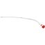 24V Red Round Lens Indicating Light w/ Wire Leads, 104117