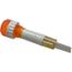110V Amber Round Lens Indicating Light w/ Blade Terminals, 104131