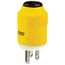15A 125V NEMA 5-15P Heavy-Duty Straight Plug, Yellow, 5266BY