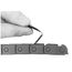 Series 07, 10mm Inner Width, 28mm Bend Radius, 1 ft Snap-Open Cable Carrier, 07-10-028-0 1'