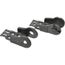 1.61" W x 1.38" H Plastic Open Cable Carrier Mounting Brackets (Set of 2), 2020-12PZB