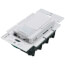 Maestro LED+ Motion Sensor Dimmer Switch, 150W LED, 120V, Single Pole/Multi-Location, MSCL-OP153MH-WH, White