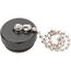 Mini-Change 1"-16 External-Thread Closure Cap, Black Zinc, 65-0102