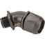 3/8" 45° Black Nylon Liquidtight Connector w/ Plastic Thread, 83513850