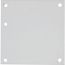 4-1/4" x 4-1/4" Powder-Coated Electrical Enclosure Nonperforated Panel, A6N6P