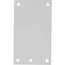 2-7/8" x 4-7/8" Powder-Coated Electrical Enclosure Junction Box Panel, A6P4
