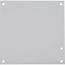 6-1/4" x 6-1/4" Powder-Coated Electrical Enclosure Nonperforated Panel, A8N8P