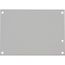 4-7/8" x 6-7/8" Powder-Coated Electrical Enclosure Junction Box Panel, A8P6