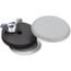 1.38" Max Hole Diameter Mild Steel Hol-Sealer, Gray, AS050