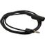 60" Black Alligator Clip to Multi-Stacking Banana Plug Patch Cord, 1166-60-0