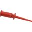 Red SMD Grabber Test Clip w/ 0.025" Square Pin, 5243-2