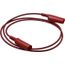 36" Red Alligator Clip-to-Clip Patch Cord, AL-B-36-2