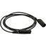 48" Black Alligator Clip-to-Clip Patch Cord, AL-B-48-0