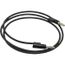 36" Black Stacking Banana Plug Patch Cord, B-36-0