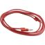 72" Red Stacking Banana Plug Patch Cord, B-72-2