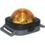 6V Amber Magnetic-Mount Flashing/Steady Warning Light, M11-A