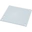 4-7/8" x 4-7/8" Powder-Coated Enclosure Back Panel, P0606