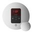 Basic Butler Steam Shower Control Package with iTempo Control and Aroma Designer SteamHead in Round Polished Chrome